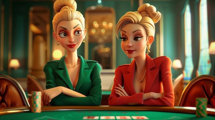 Dealer profesional memandu meja Baccarat live casino tvtoto secara real-time untuk pemain Indonesia